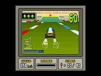 une photo d'Ã©cran de Stunt Race FX sur Nintendo Super Nes